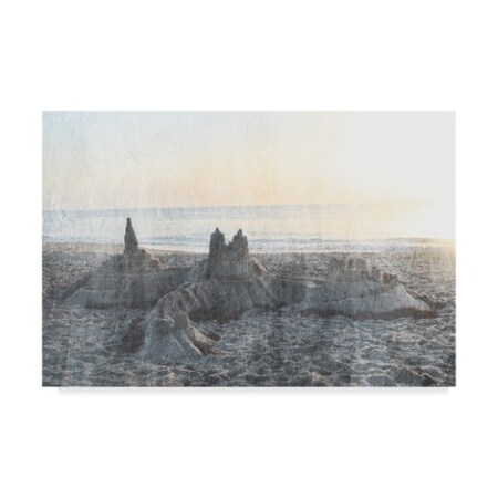 Trademark Fine Art Sharon Chandler 'Sand Castle Ii' Canvas Art, 12x19 WAG07863-C1219GG